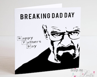 Breaking Bad Father's Day Card