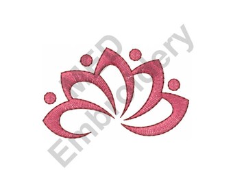 machine embroidery lotus flower designs .pes format