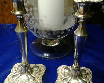 Portacandele in argento in alluminio per la decorazione della casa | Acquisti Online su
