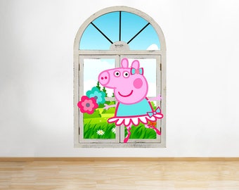 Peppa pig room decor | Etsy