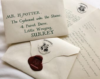Hogwarts Acceptance Letter (Personalised)