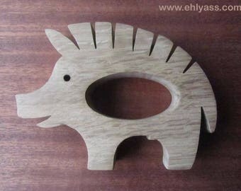 Wood BOAR "inspiration celtique" (thick) napkin