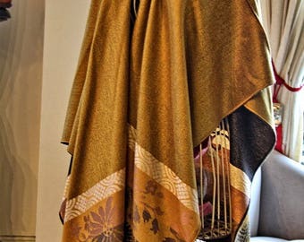 VERY ELEGANT REVERSIBLE SHAWL 2 COLORS
