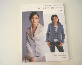 Elegant Casual VS book - Japanese sewing book