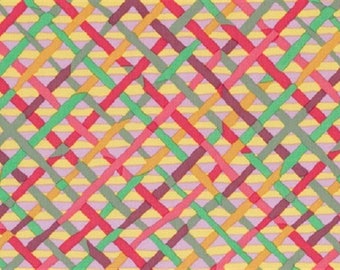 Multicolor patchwork Kaffee Fasset fabric
