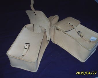 Bags for western saddle pommel