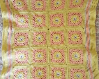 Dragonfly Dreams Crochet Baby Afghan or Blanket Pattern PDF