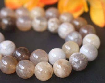 Natural Genuine Ocean Fossil Agate Gemstone Round Beads,6mm 8mm 10mm 12mm Natural Ocean Fossil Agate Beads,Gemstone Beads supply,15" strand