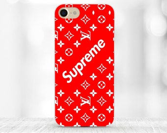 Supreme iPhone case red Supreme Samsung S8 plus case iPhone 7 Supreme Louis Vuitton iPhone 7 plus Supreme case Galaxy s6 case Louis Vuitton