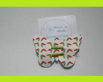 fabric clip Butterfly hair clip