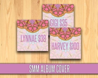 SMM Album Covers; 5" x 5"; HO approved, Group Cover, Cover Photo; Approved Fonts and colors; Instant Download