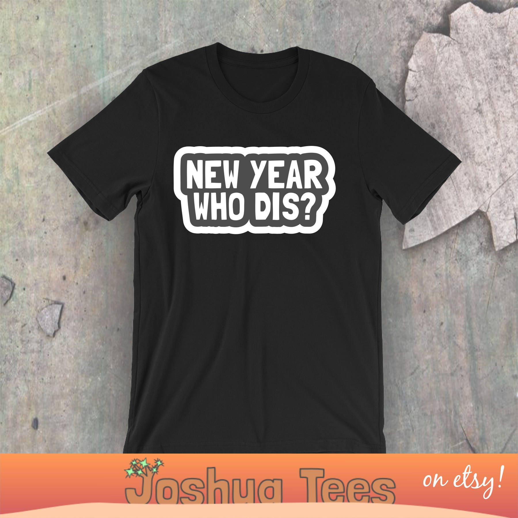 black new years eve shirt