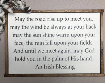 Irish blessing | Etsy