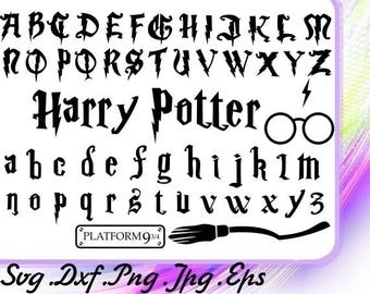 Download Harry potter font | Etsy