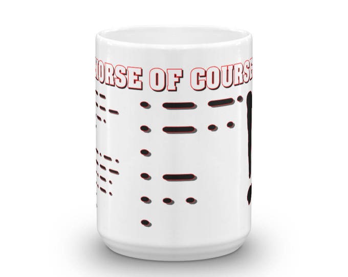 More Coffee Please, Morse Code Coffee Mug, Military Coffee Cup, Unique designed java jug, gifts for coffee lovers, secret code for coffee