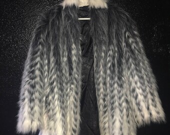 Vintage fur coat | Etsy