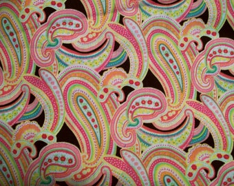 Paisley fabric | Etsy