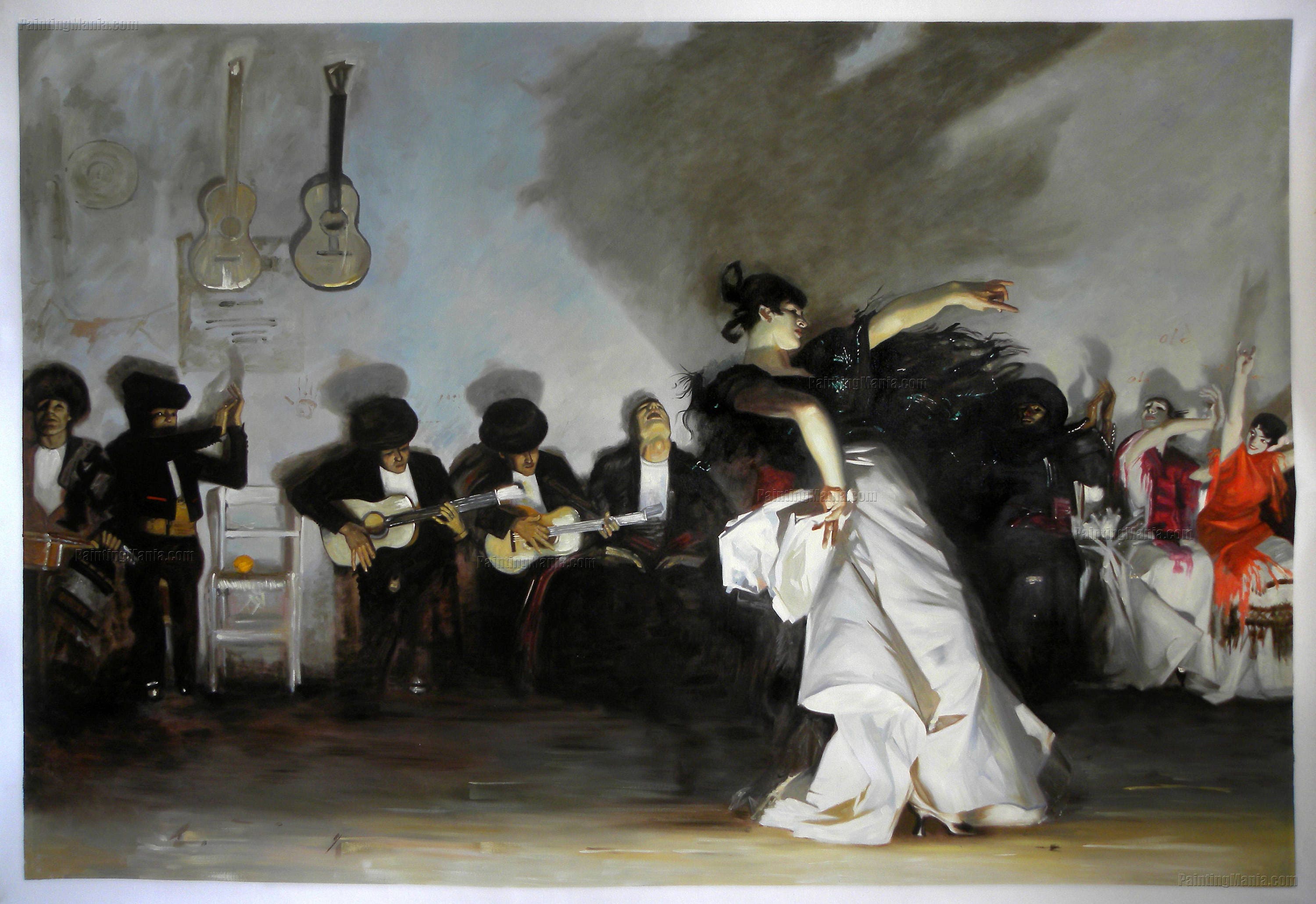 El Jaleo John Singer Sargent handpainted oil painting