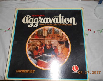 1976 The Original Aggravation Board game by Lakeside No 8320 for 2-4 players ages 5 and up