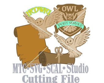 Download Hedwig Owl Paper Clip from cuteZshoppe on Etsy Studio
