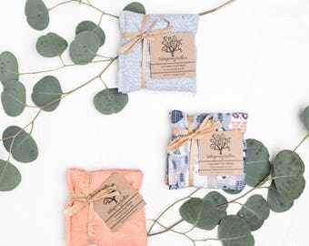 Organic Lavender and Flax Seed Eye Pillow