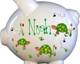 Ceramic Piggy Bank - Personalized Piggy Bank