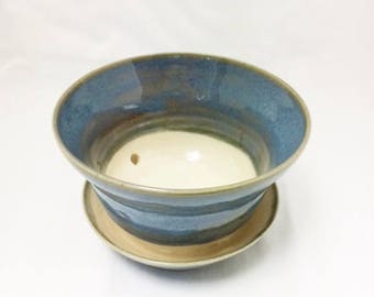 Blue, Brown, Tan, Cream, White Succulent Pot, Succulent Planter, Flower Pot, Flower Planter, Ceramic Pot, Ceramic Planter, Indoor Outdoor