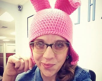 Louise Belcher Cartoon Hat!!!!