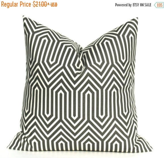 15 Off Sale Modern Pillows Euro Pillow Cover Gray Pillow