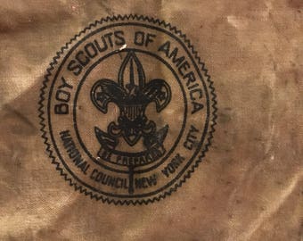 Vintage Boy Scouts of America BackPack - Haversack No 573