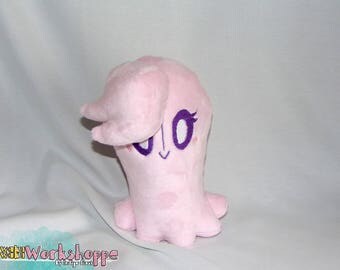 UNDERTALE inspired: Mettaton Ghost / Hapstablook 20cm minky handcrafted plush