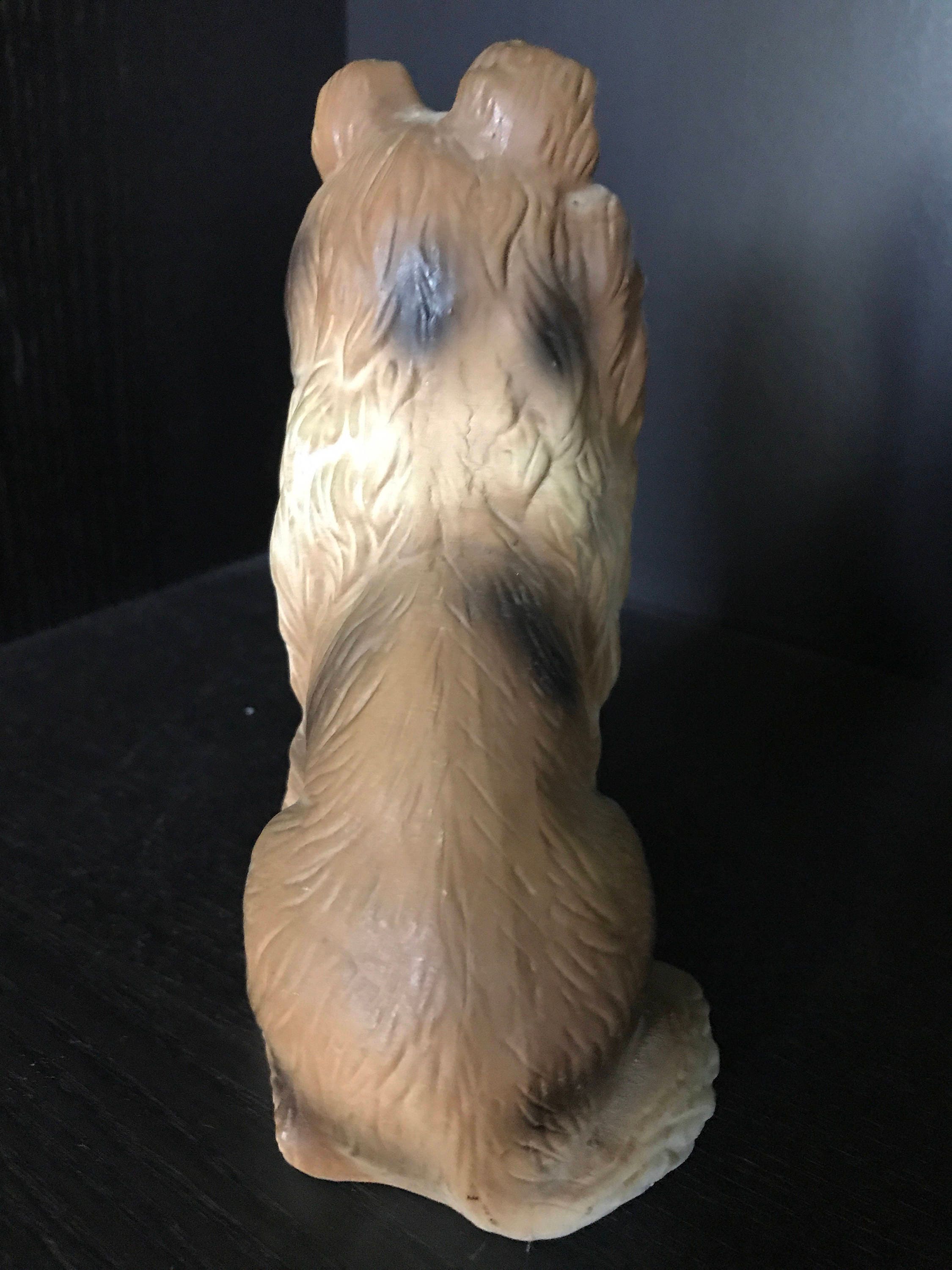 Vintage Collie Dog figurine bisque