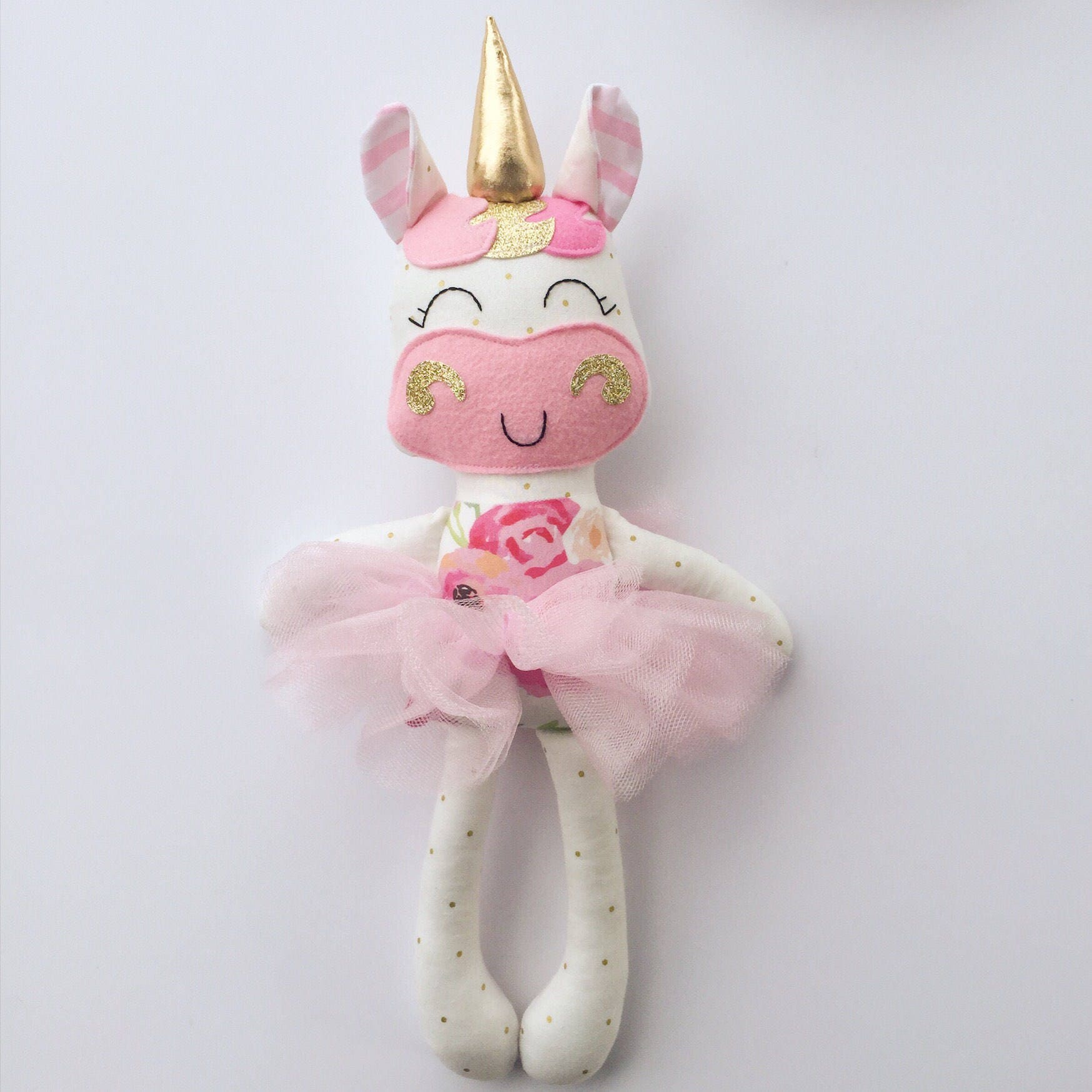 Download Unicorn doll fabric doll handmade doll rag doll girls