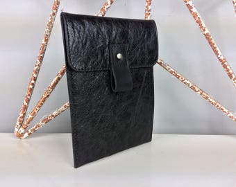 Black Leather Kindle Paperwhite Case