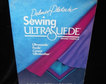 Sewing book Sewing Ultra Suede by Marta Alto Palmer Pletsch Ultraleather Ultrasuede
