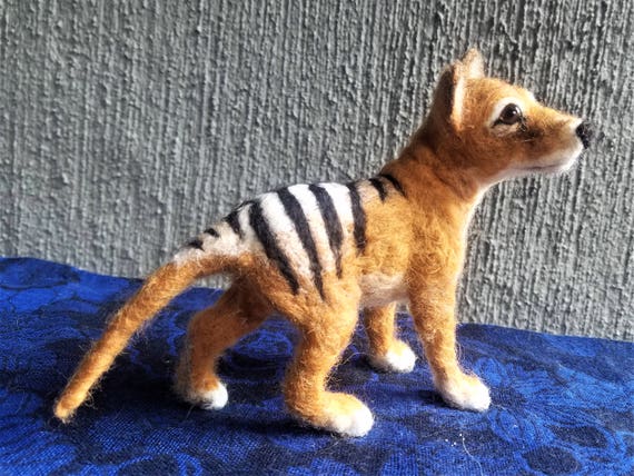 stuffed tasmanian tiger