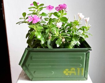 Industrial vintage box container-modernity