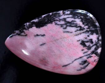 Fine Quality Pear Natural Earth mined Rhodonite 359 Carat Cabochon loose gemstone Worldwide Shipping Free,