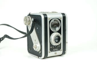 1950s Kodak Duaflex Camera With Kodak Lens
