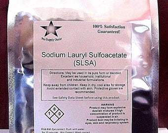 Sodium Lauryl Sulfoacetate SLSA Lathanol LAL Powder