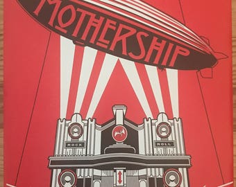 Led Zeppelin Mothership Numbered 24x36 Lithograph
