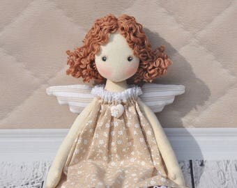 Textile doll Tilda angel doll Ragdoll