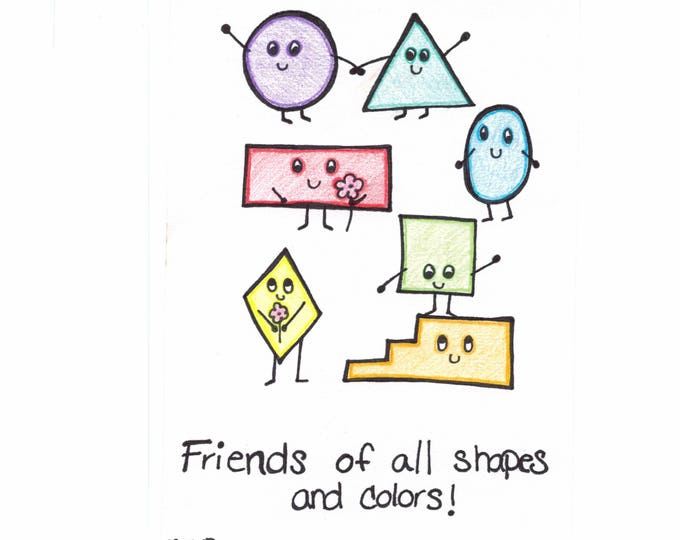 Friends of all Shapes and Colors