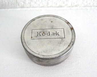 Vintage Kodak Film Canister and Mailing Bag