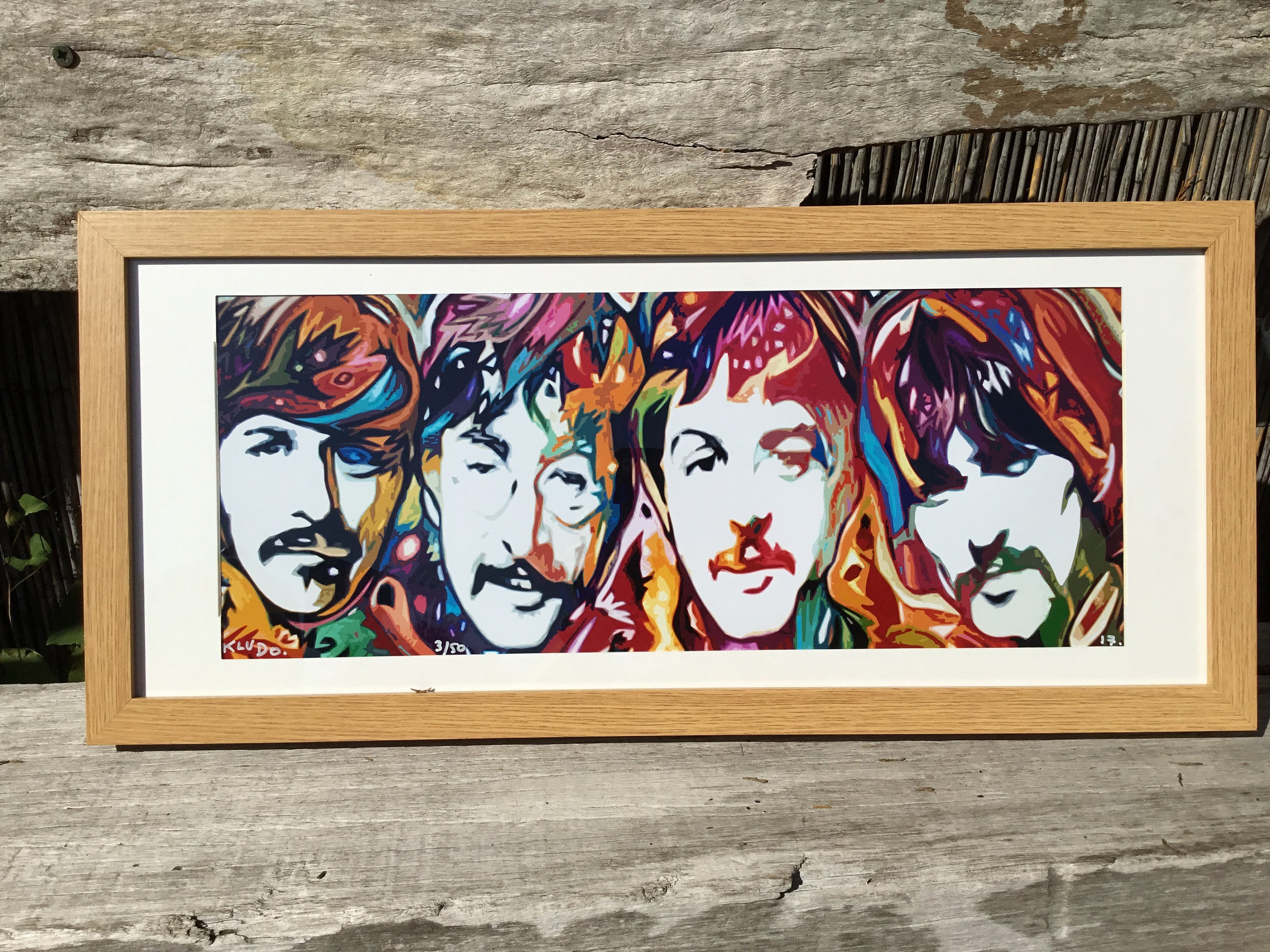 Beatles SGT Pepper Limited Edition Psychedelic Colourful