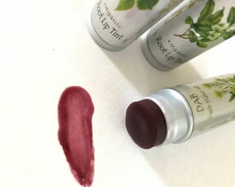 Organic Root Lip Tint, Lip Stain, Lip Pinch, Vegan, Buildable, Healing, Moisturizing, Softening