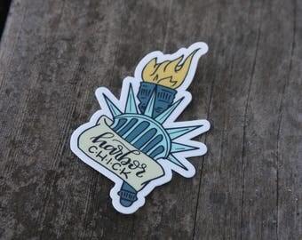 Ghostbusters II Harbor Chick Vinyl Sticker - 3.25"