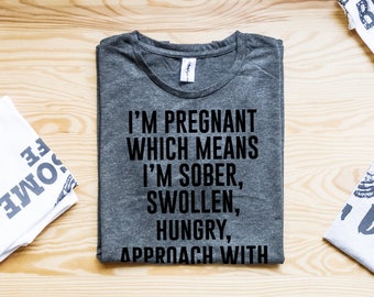 funny expecting shirts