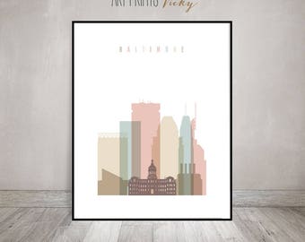 Baltimore wall art | Etsy