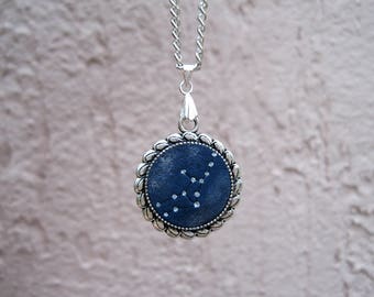 Personalized Birthday gift-for-women Personalized necklace for mom Zodiac jewelry Zodiac necklace Astrology jewelry Constellation necklace